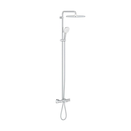 Columna de grifería para ducha termostático Grohe - Cromo