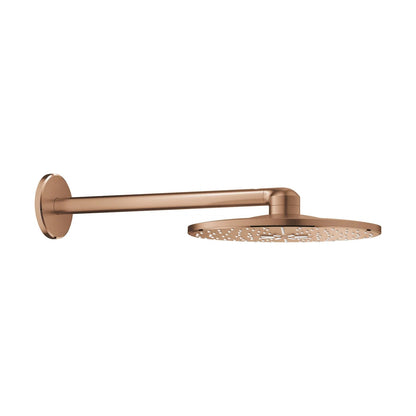 Rociador de ducha redondo Grohe rainshower smartactive - Cobre cepillado