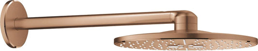 Rociador de ducha redondo Grohe rainshower smartactive - Cobre cepillado