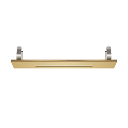 Rociador de ducha rectangular grohe rainshower aqua - Oro Cepillado