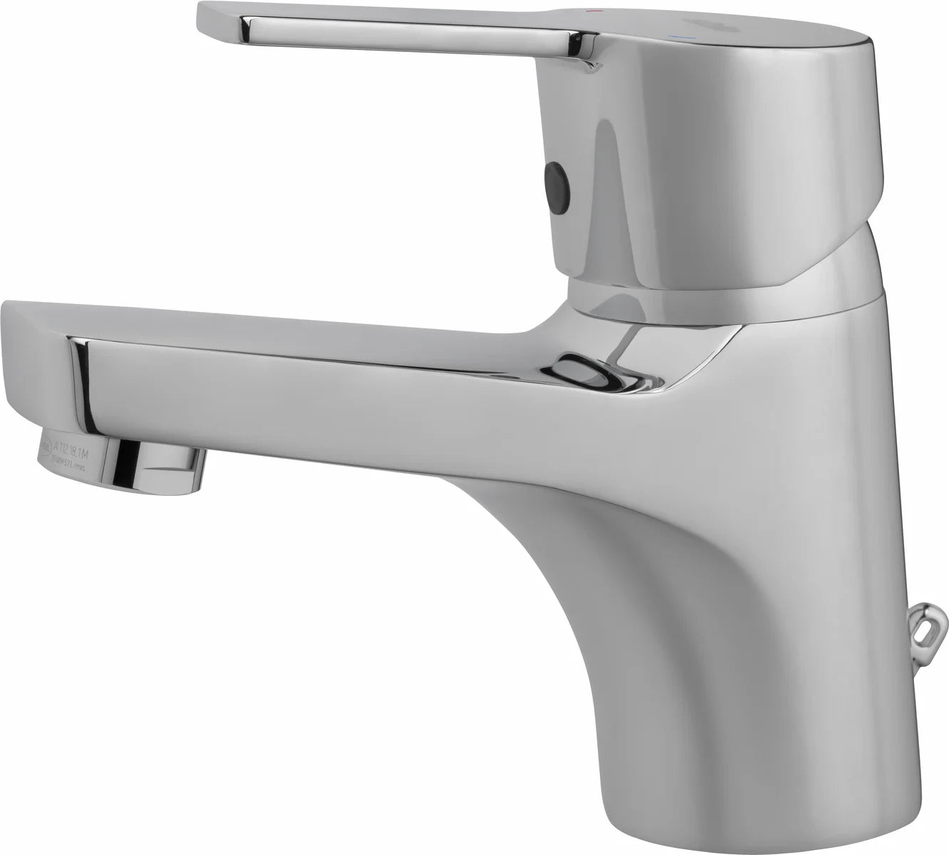 Grifo de lavabo bajo Stillo Capri-N cromo con aireador