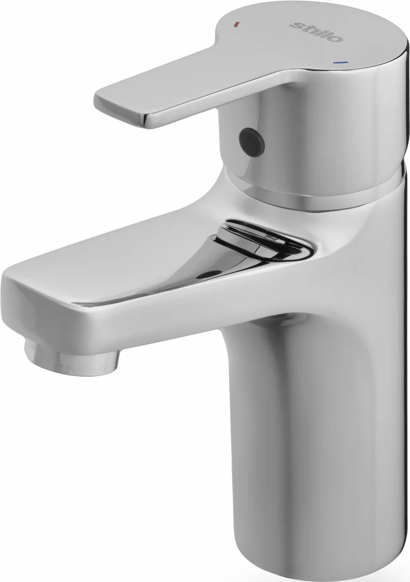 Grifo de lavabo medio Stillo Capri-N cromo con aireador