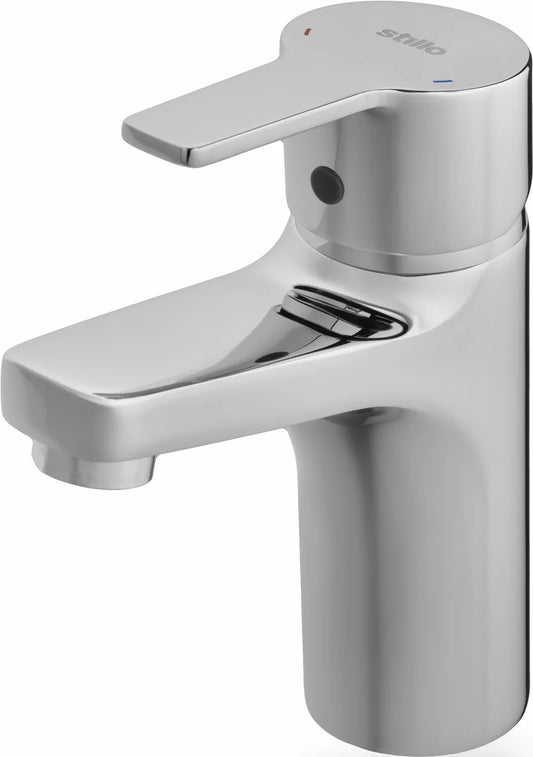 Grifo de lavabo medio Stillo Capri-N cromo con aireador