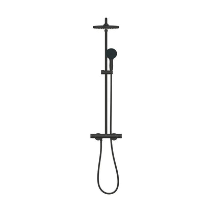 Columna de grifería para ducha termostático Grohe - Negro mate