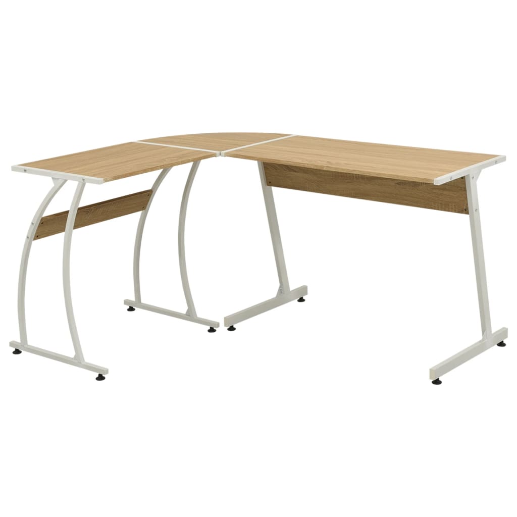 Escritorio De Esquina Madera De Ingeniería