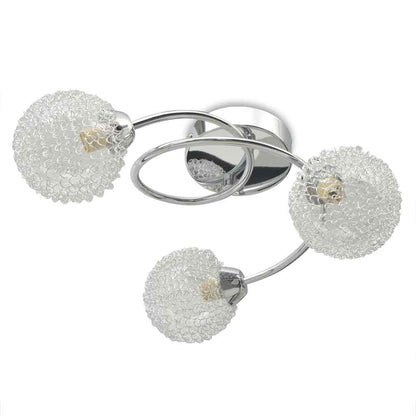 Lámpara De Techo Con 3 Bombillas Led G9 120 W