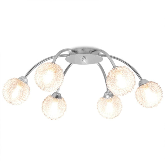 Lámpara De Techo Con 6 Bombillas Led G9 240 W