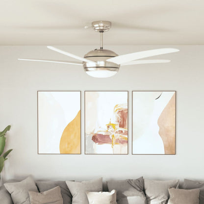 Ventilador De Techo Adornado Con Lámpara