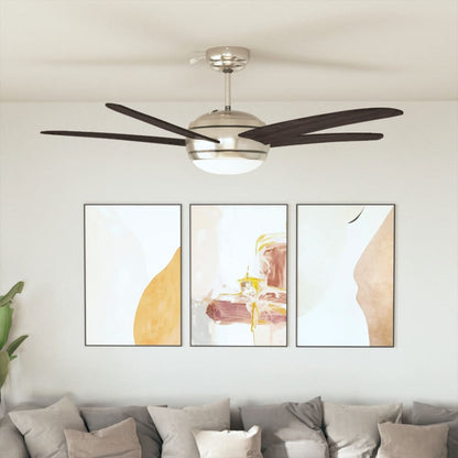 Ventilador De Techo Adornado Con Lámpara