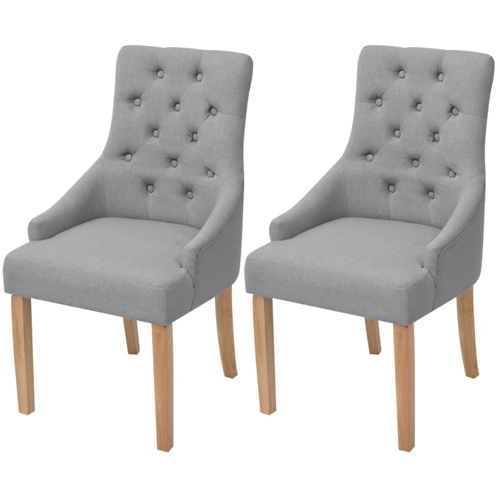Sillas De Comedor 2 Unidades Tela