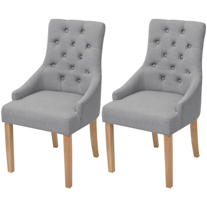 Sillas De Comedor 2 Unidades Tela
