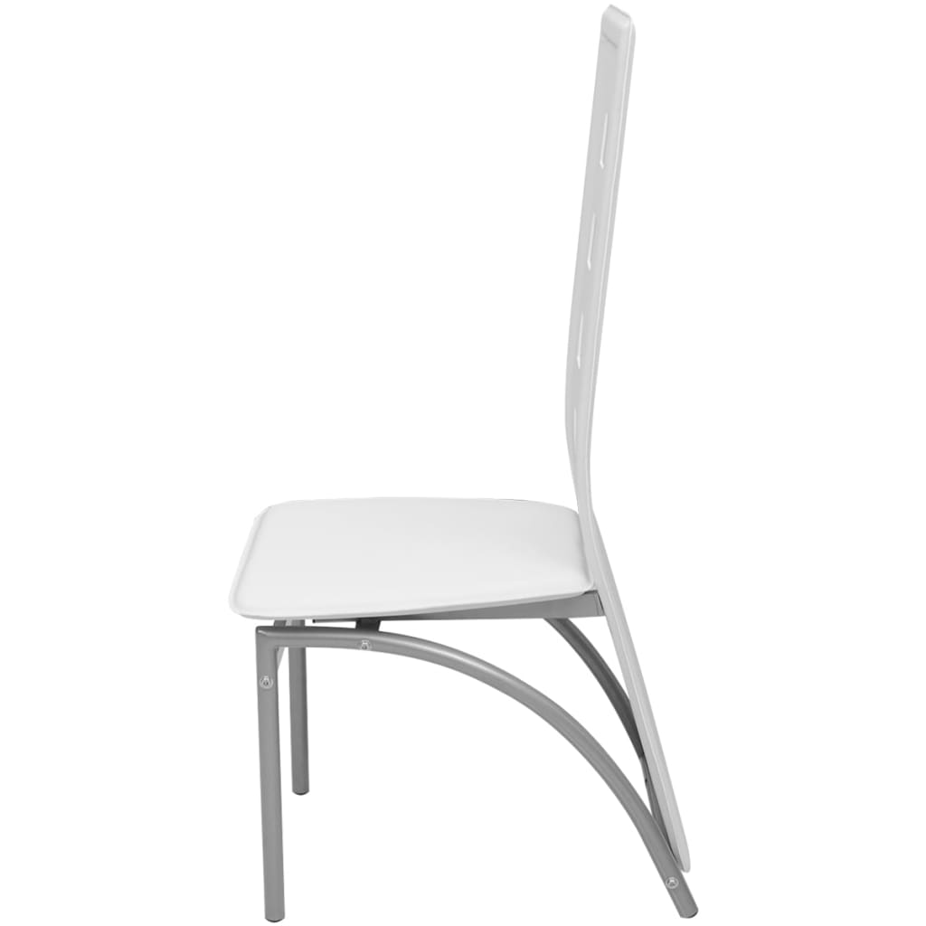 Sillas De Comedor 4 Unidades Cuero Sintético