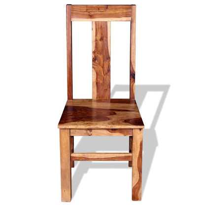Sillas De Comedor 2 Uds Madera Maciza De Acacia
