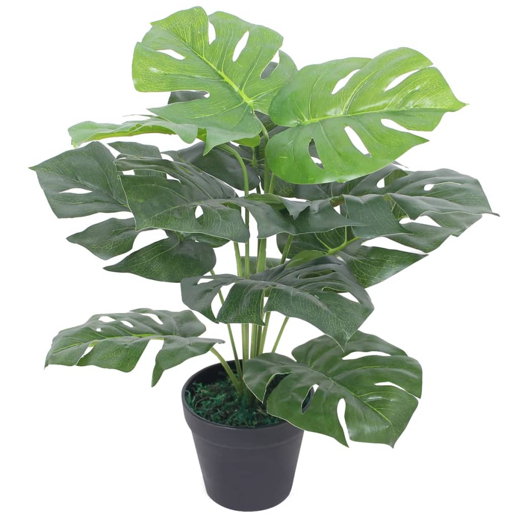 Planta De Artificial Con Maceta