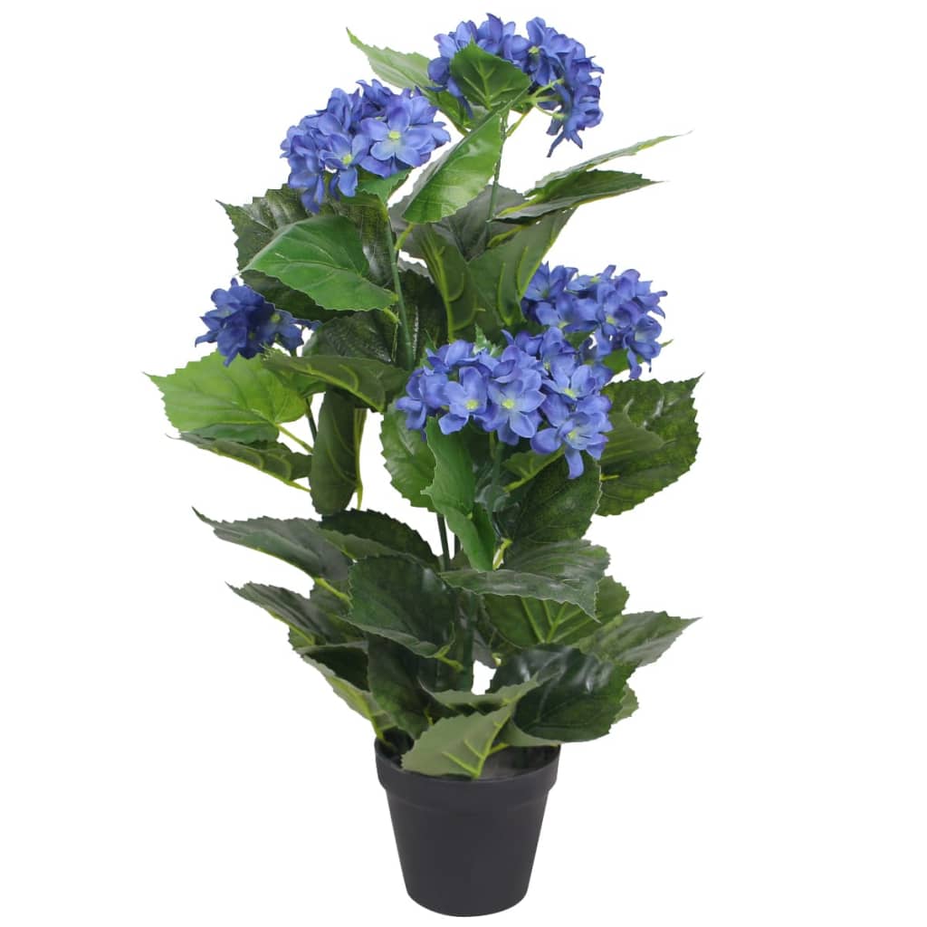 Planta De Anturio Artificial Con Maceta 45 Cm Roja Y Amarilla