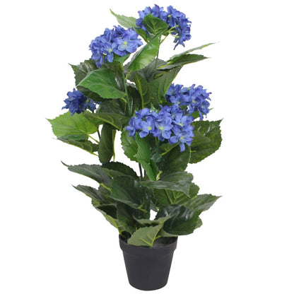 Planta De Anturio Artificial Con Maceta 45 Cm Roja Y Amarilla