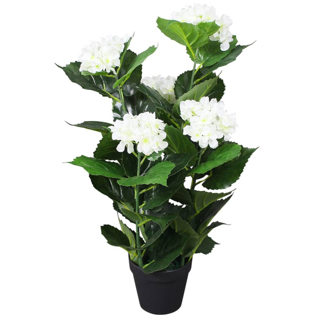 Planta De Anturio Artificial Con Maceta 45 Cm Roja Y Amarilla
