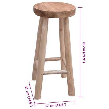 Taburete De Cocina De Madera De Teca
