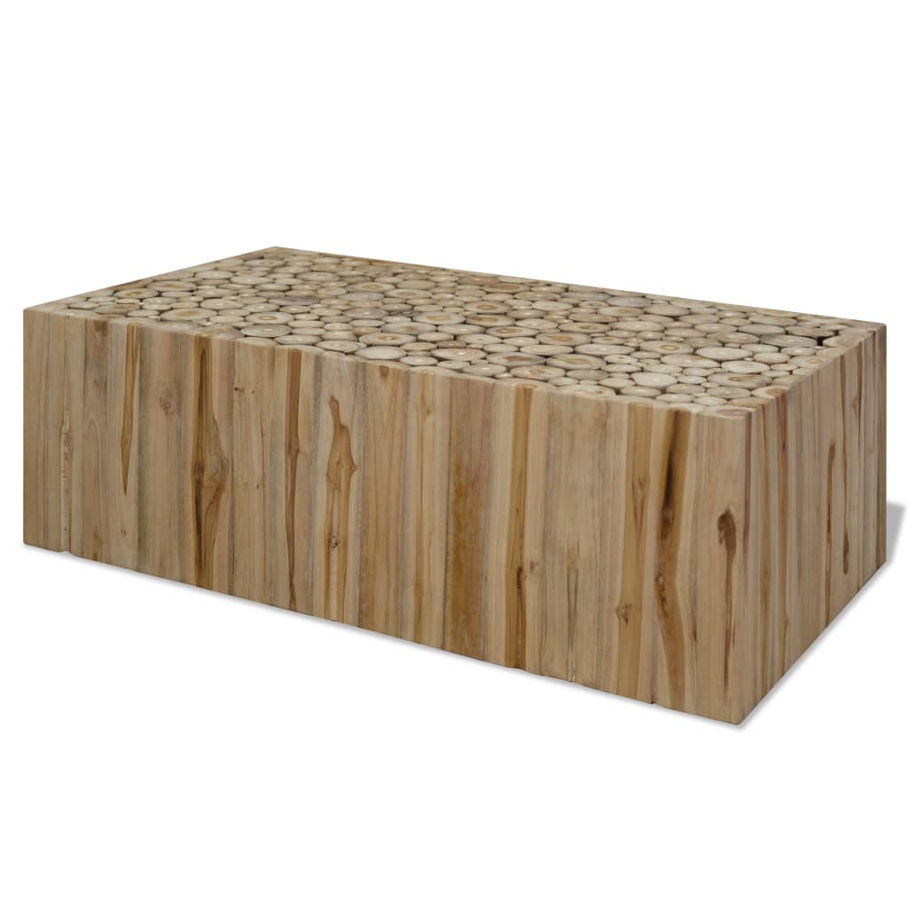 Mesa De Centro De Teca Genuina