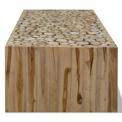 Mesa De Centro De Teca Genuina