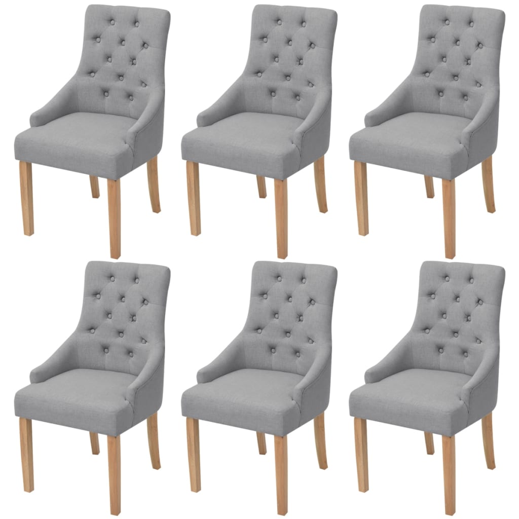 Sillas De Comedor 2 Unidades Tela