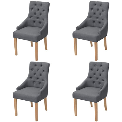Sillas De Comedor 2 Unidades Tela