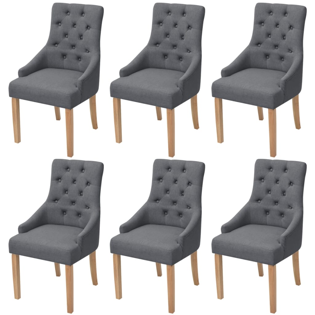 Sillas De Comedor 2 Unidades Tela