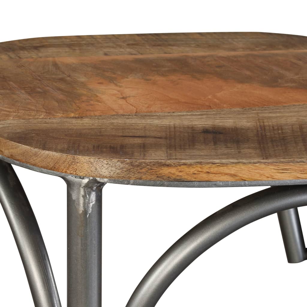 Taburete De Cocina De Madera Maciza De Mango