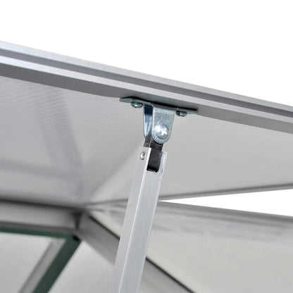 Invernadero De Aluminio Gris Antracita 10,53 M²