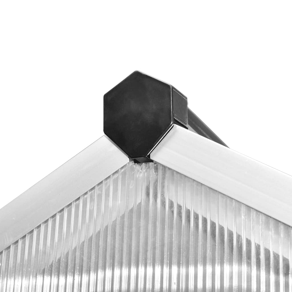 Invernadero De Aluminio Gris Antracita 10,53 M²