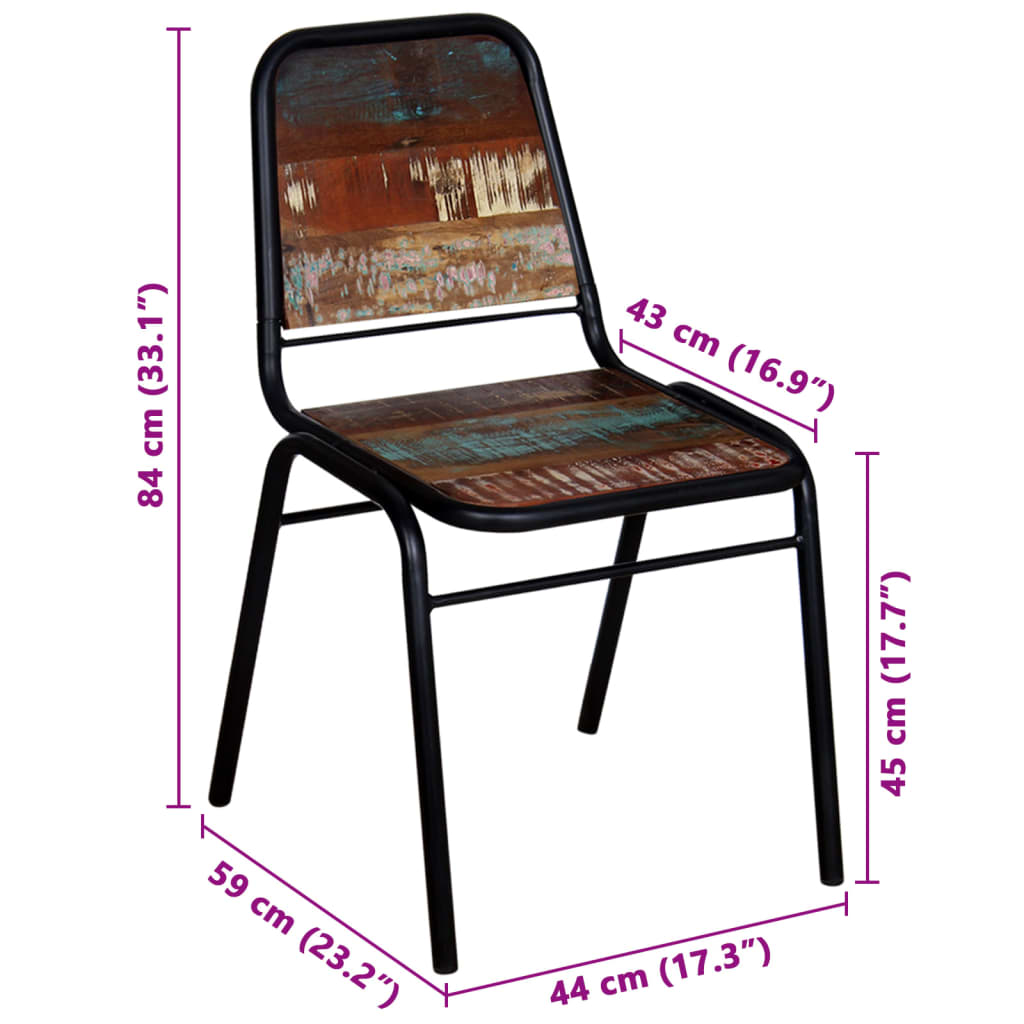 Sillas De Comedor 4 Unidades