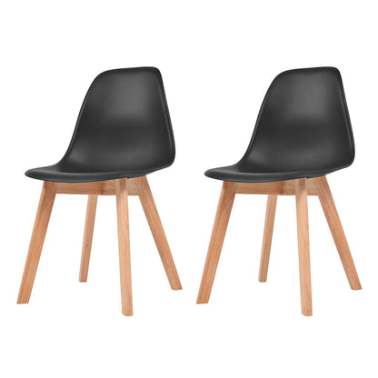 Sillas De Comedor 2 Unidades Plástico