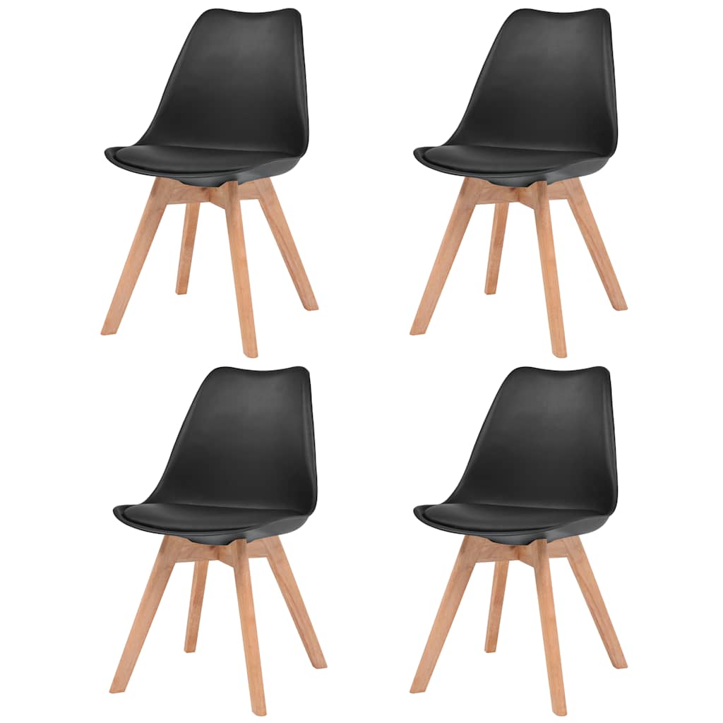 Sillas De Comedor 4 Unidades Plástico