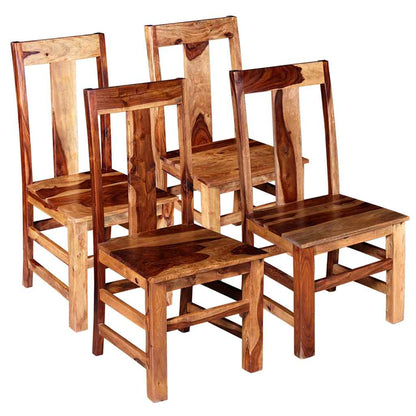 Sillas De Comedor 2 Uds Madera Maciza De Acacia