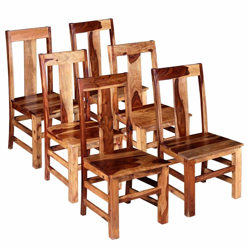 Sillas De Comedor 2 Uds Madera Maciza De Acacia