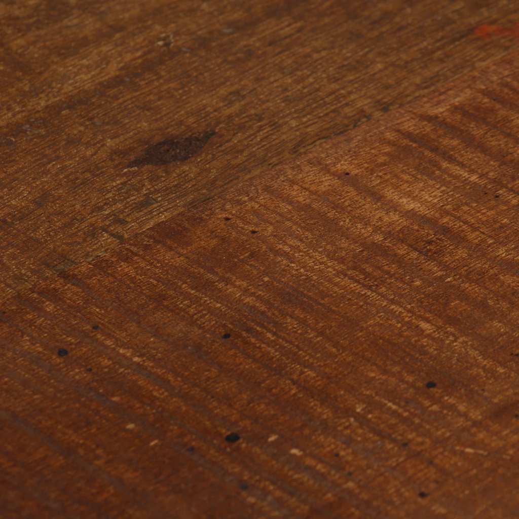 Taburetes De Cocina 2 Unidades Madera Maciza Reciclada