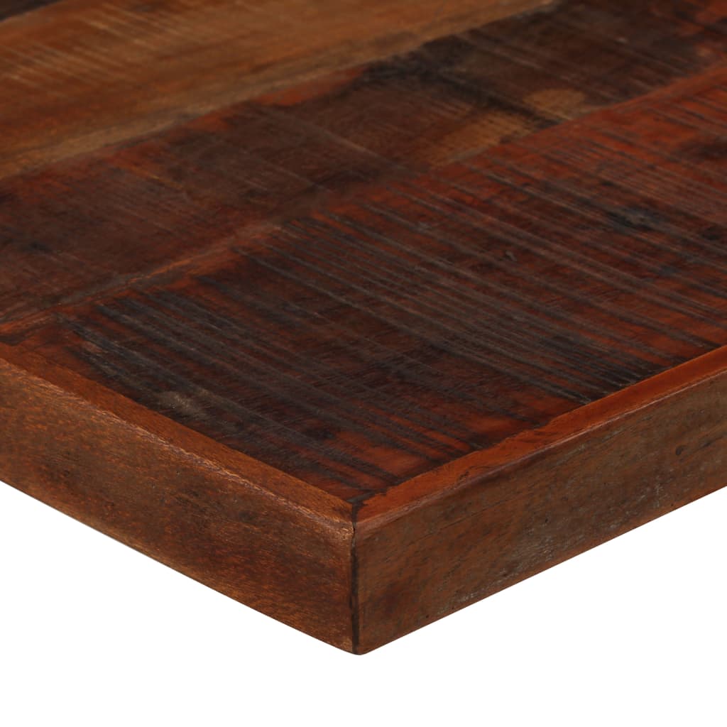 Juego De Mesa Alta Y Taburetes 3 Piezas Madera Maciza Reciclada