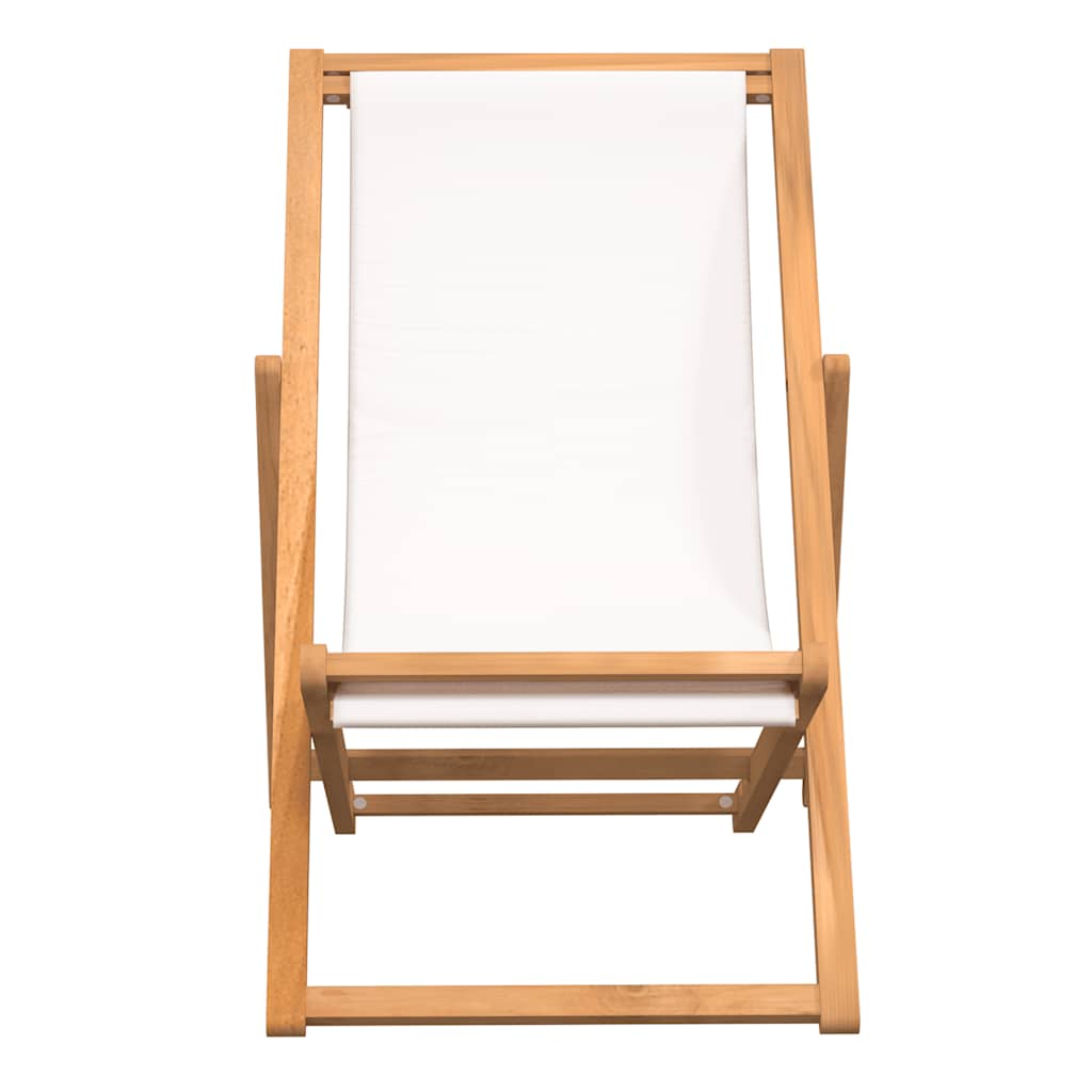 Silla De Jardín De Teca Color 56X105X96 Cm