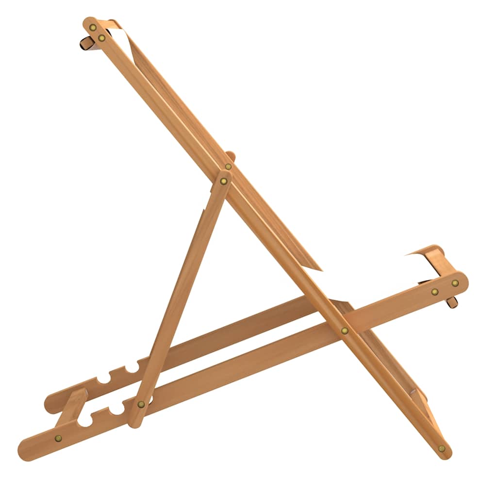 Silla De Jardín De Teca Color 56X105X96 Cm