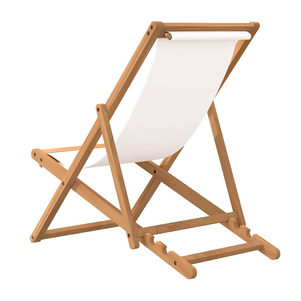 Silla De Jardín De Teca Color 56X105X96 Cm