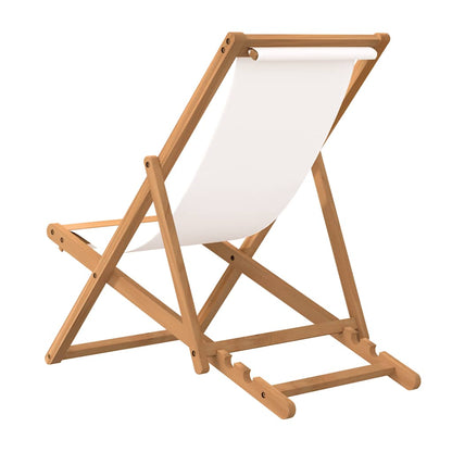 Silla De Jardín De Teca Color 56X105X96 Cm