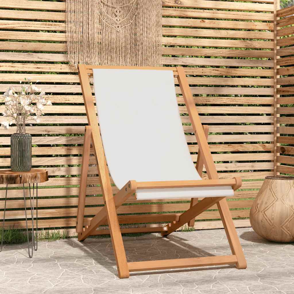 Silla De Jardín De Teca Color 56X105X96 Cm