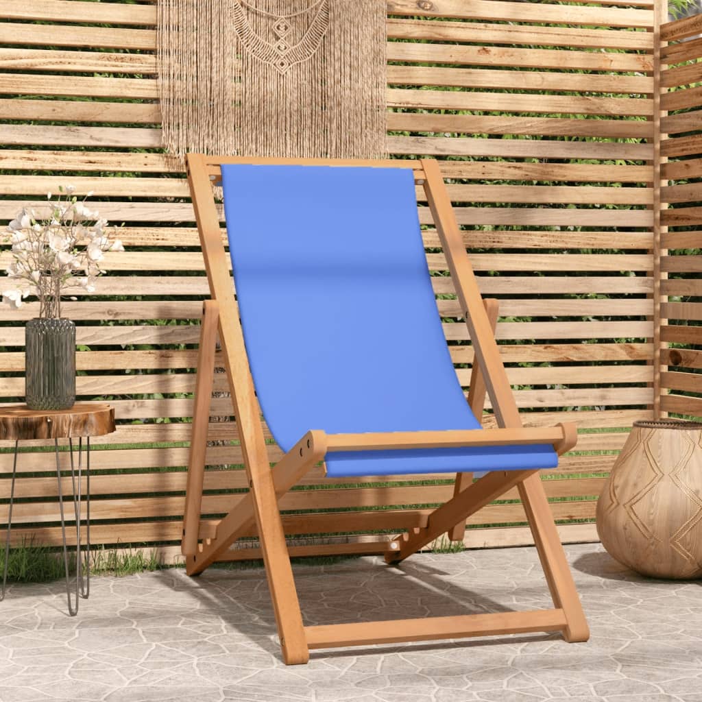 Silla De Jardín De Teca Color 56X105X96 Cm