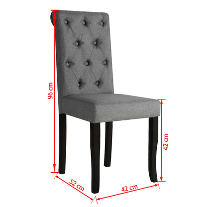 Sillas De Comedor Giratorias 4 Unidades Tela