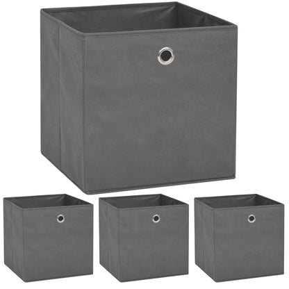 Cajas De Almacenaje 10 Uds Textil No Tejido 32X32X32 Cm
