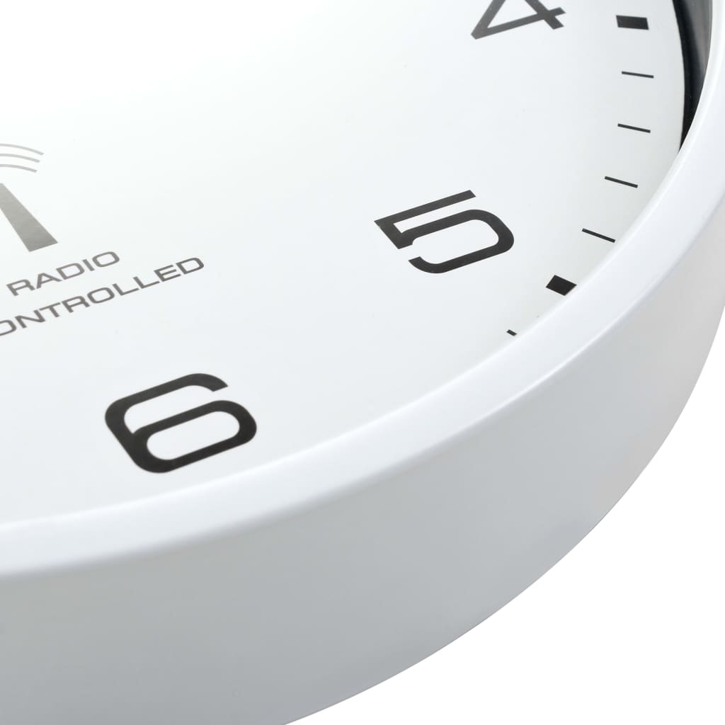 Reloj De Pared Radiocontrol Movimiento De Cuarzo 31 Cm