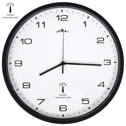 Reloj De Pared Radiocontrol Movimiento De Cuarzo 31 Cm