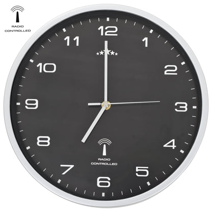 Reloj De Pared Radiocontrol Movimiento De Cuarzo 31 Cm