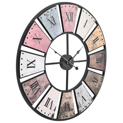 Reloj De Pared Vintage Movimiento Cuarzo 60 Cm Xxl