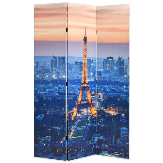 Biombo Divisor Plegable París De Noche